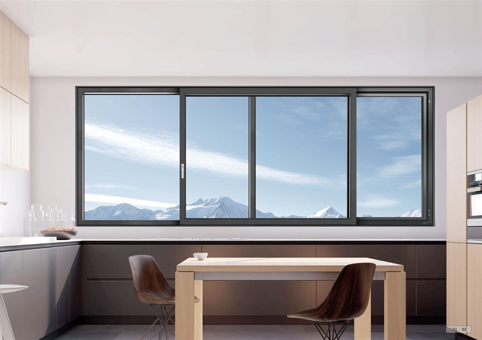 Double Pane Sliding Window