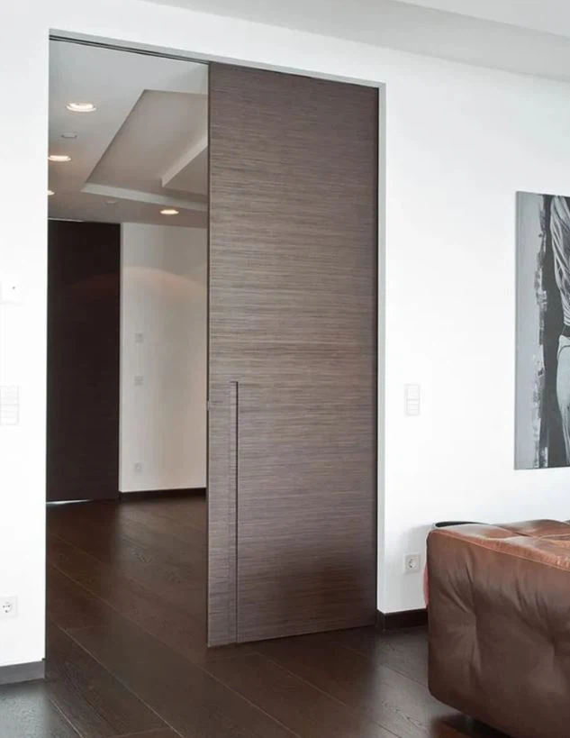 Frameless Glass Enclosure With Hinged Door